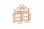 Houten blokken Just Blocks small pack voorbeeld