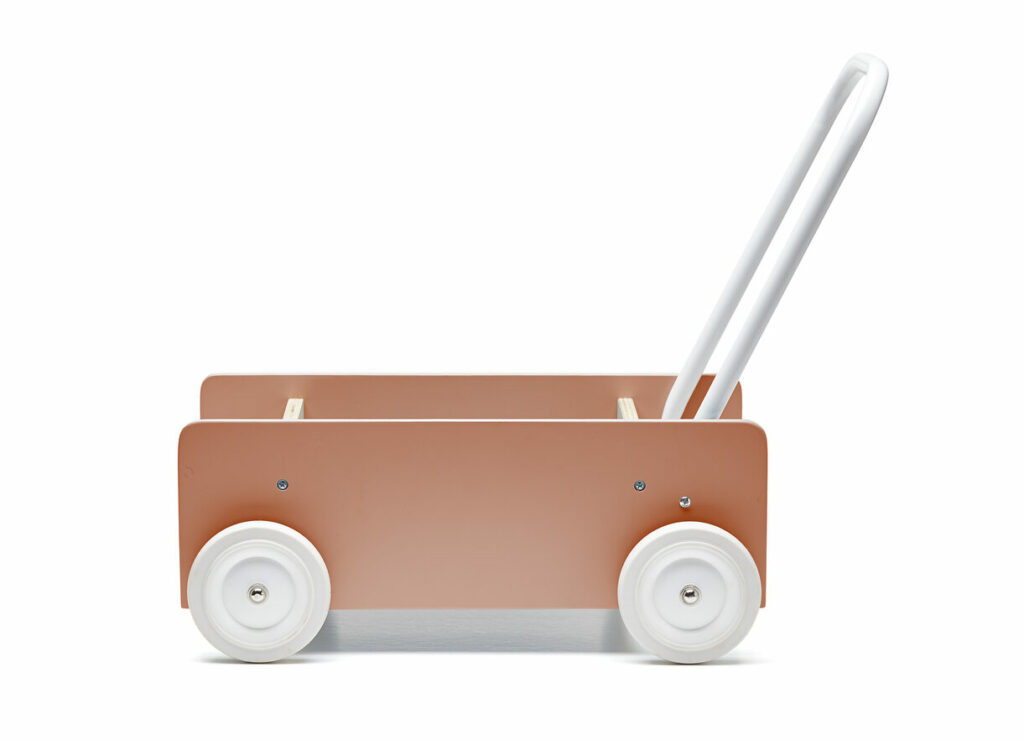 Wandelwagen Abrikoos Kids Concept zijkant