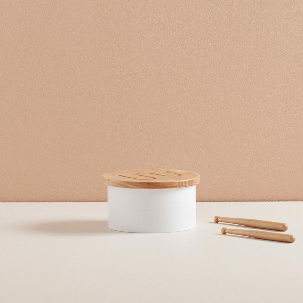 Mini trommel Kid's Concept wit Mini trommel Kid's Concept wit