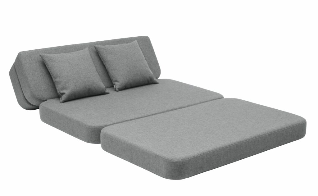 by KlipKlap KK3 fold Sofa, grijs 3