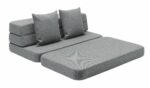 by KlipKlap KK3 fold Sofa, grijs 4