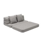 by KlipKlap KK3 fold Sofa, lichtgrijs 3