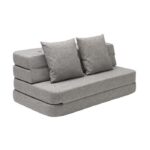 by KlipKlap KK3 fold Sofa, lichtgrijs 4