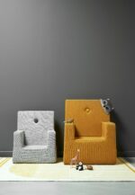 by KlipKlap KK Kids Chair XL, mosterdgeel 3