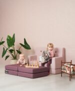 by KlipKlap KK Kids Sofa, roze 2