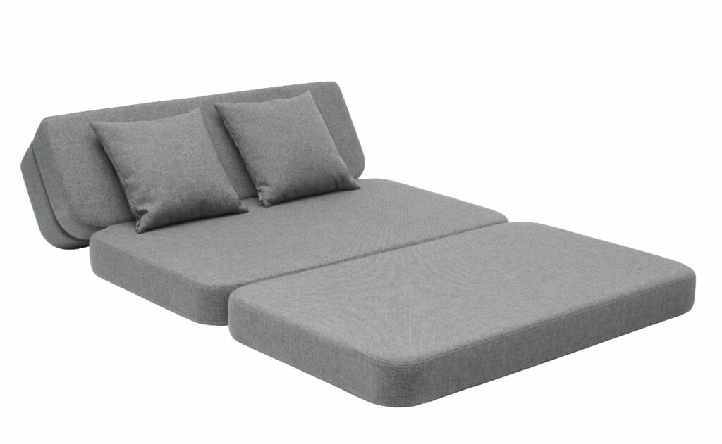 by KlipKlap KK3 fold Sofa XL, grijs 3