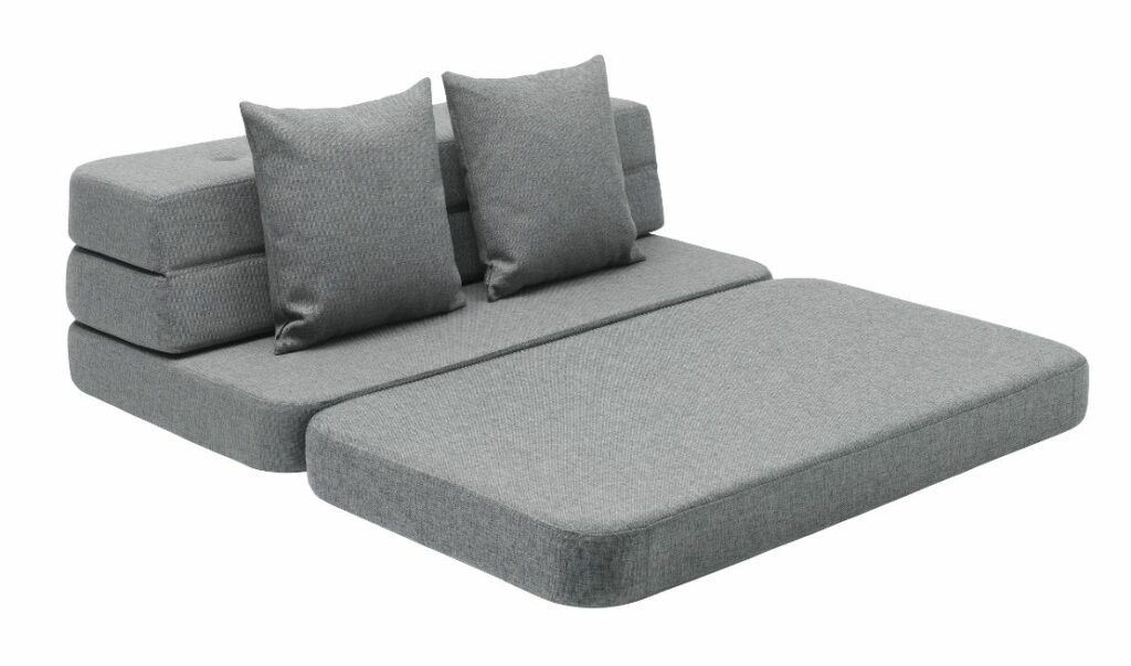 by KlipKlap KK3 fold Sofa XL, grijs 4