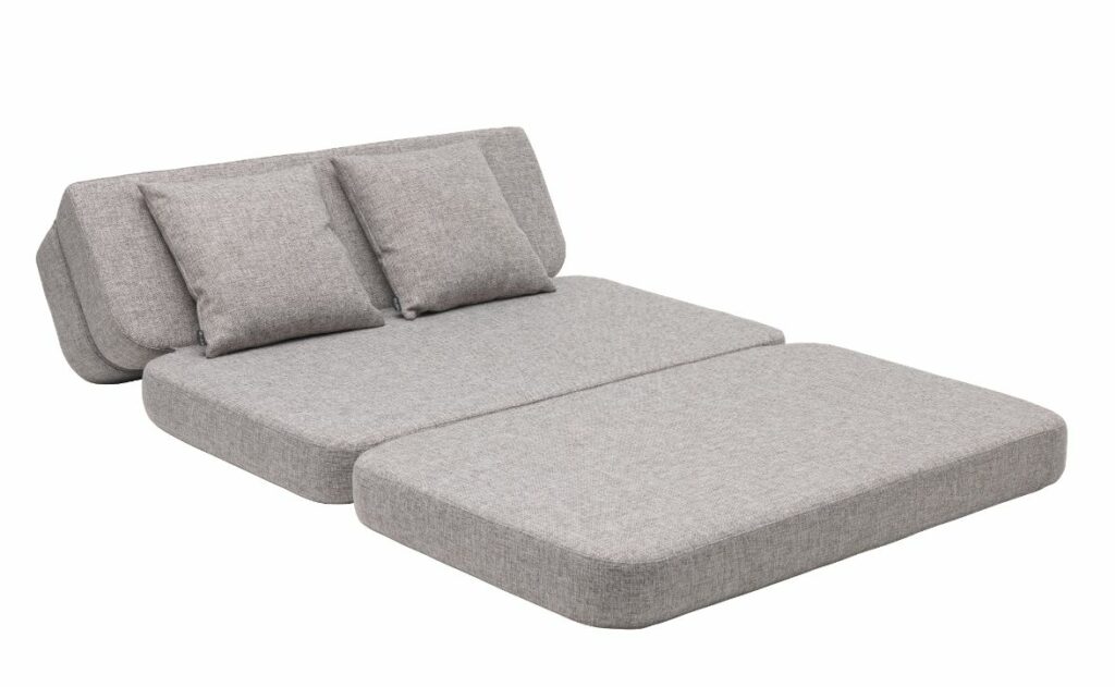 by KlipKlap KK3 fold Sofa XL, lichtgrijs 2