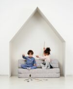 by KlipKlap KK3 fold Sofa XL, lichtgrijs 4