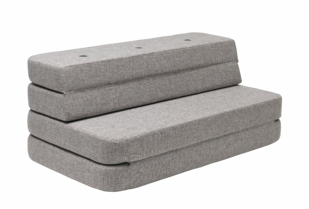 by KlipKlap KK3 fold Sofa XL, lichtgrijs