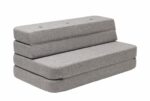 by KlipKlap KK3 fold Sofa XL, lichtgrijs