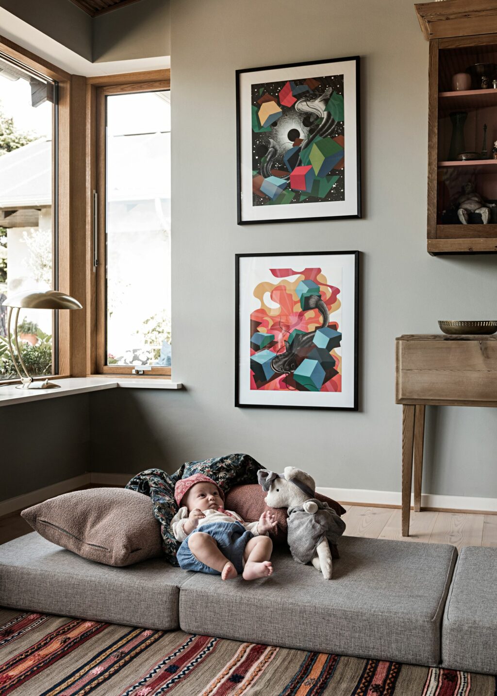 by KlipKlap KK3 fold single, lichtgrijs 1