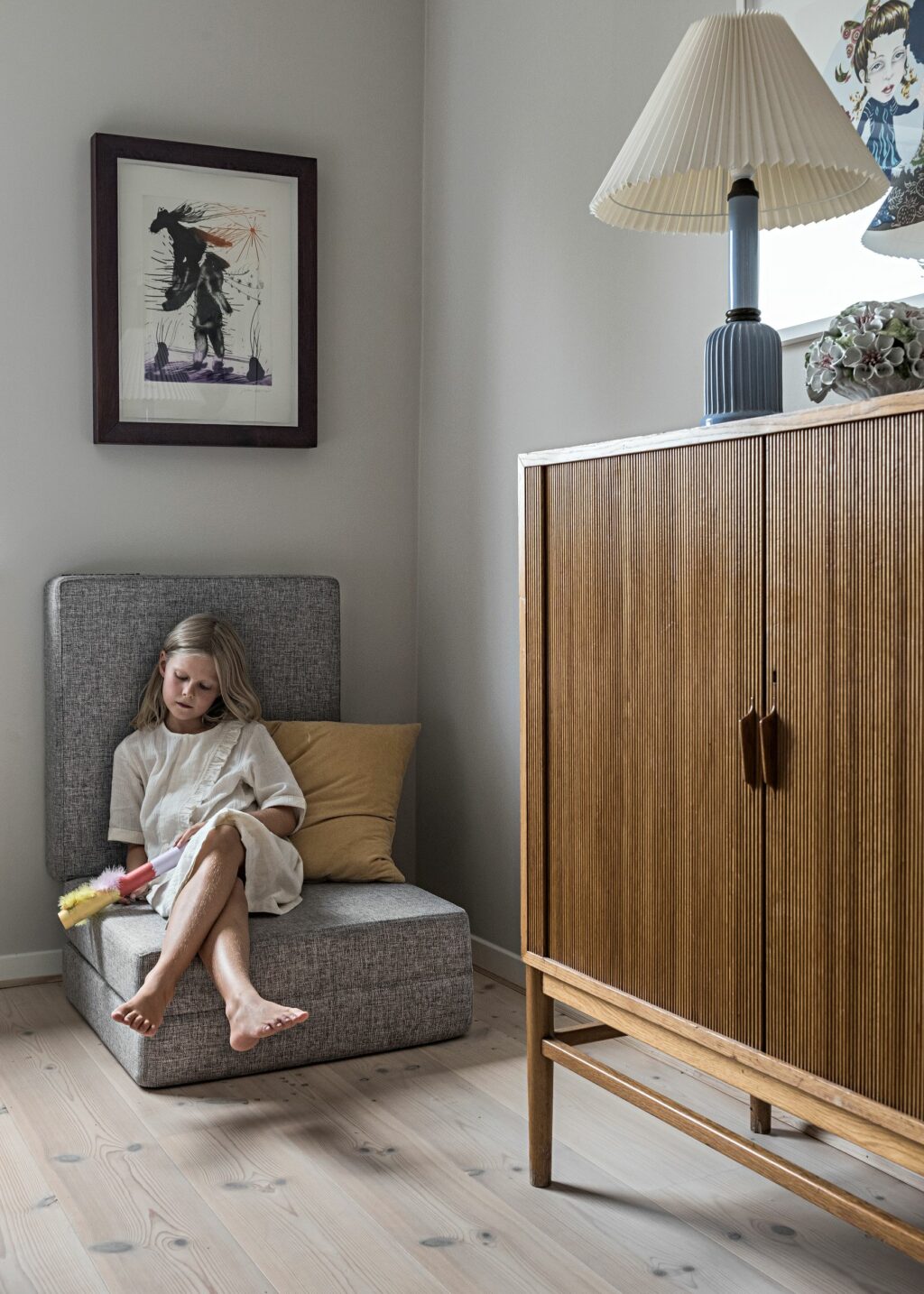 by KlipKlap KK3 fold single, lichtgrijs 3