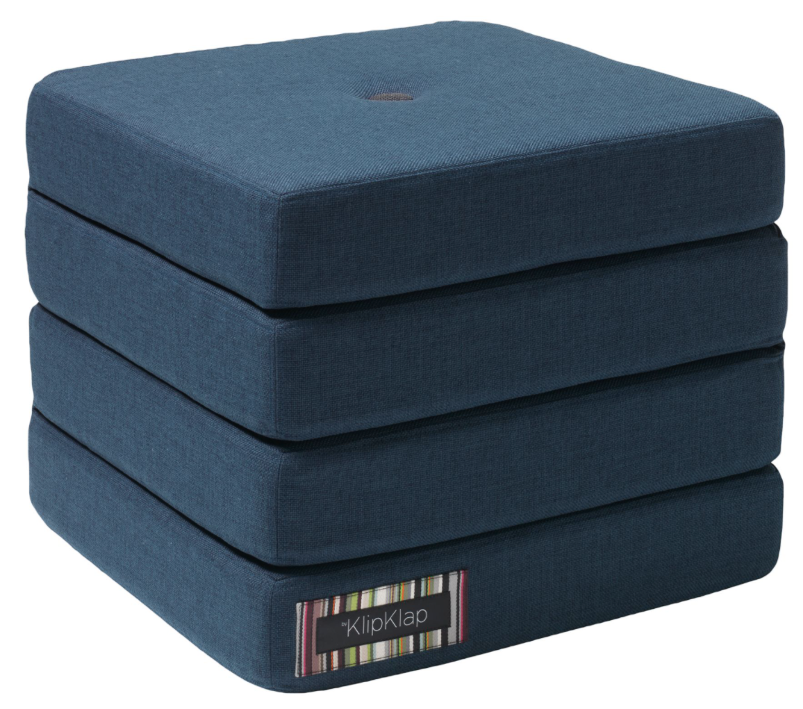 by KlipKlap opvouwbare stoel | matras– KK 4 Fold donkerblauw