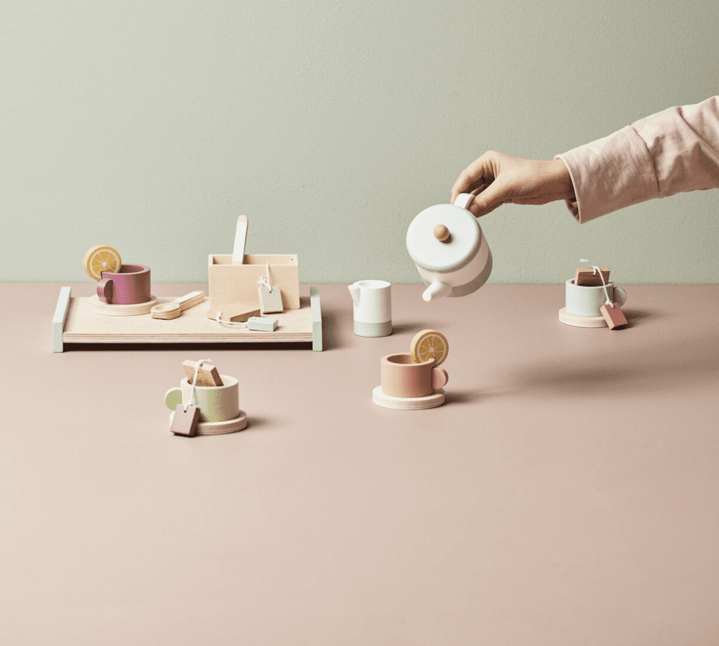 Kids Concept Houten thee set Kids Concept Houten thee set