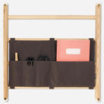 Canvas organizer KAOS grijs open-1