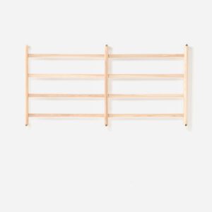 Houten wandrek KAOS horizontaal