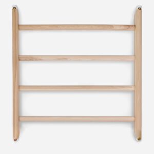 Houten wandrek KAOS verticaal single