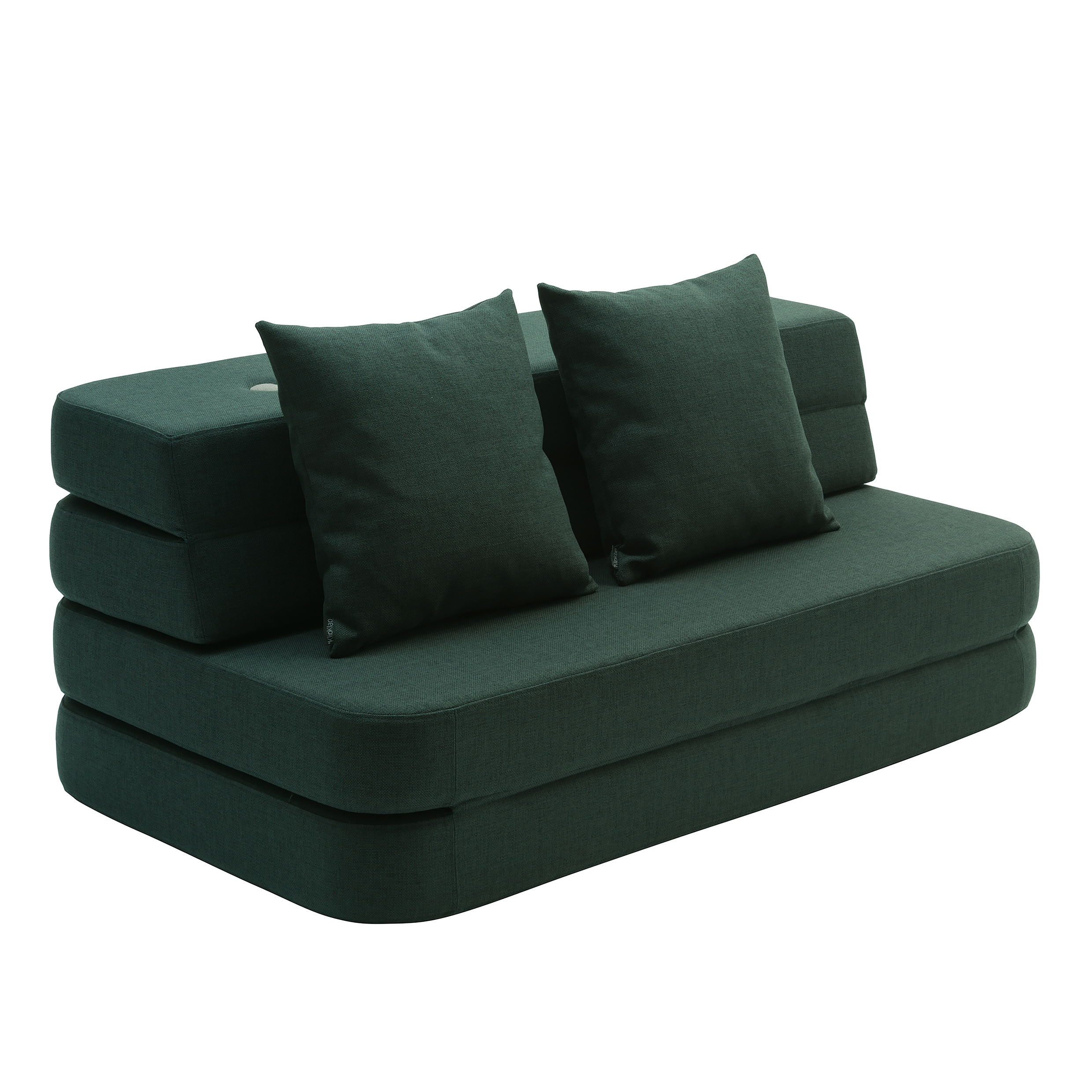 by_KlipKlap-3_fold_Sofa_Deep_Green_w_light_green_b_sofa_w_cushions