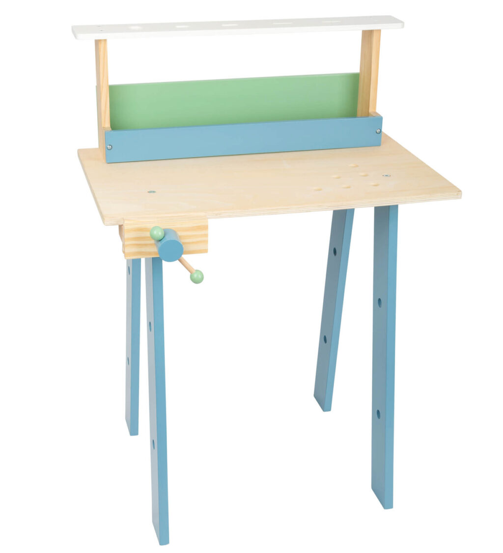 Houten werkbank vrijstaand jonge kinderen Houten werkbank vrijstaand jonge kinderen