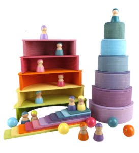 Montessori houten speelgoed set