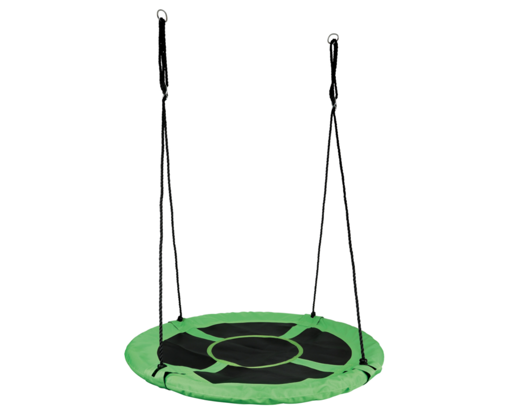 Nestschommel rond XL groen