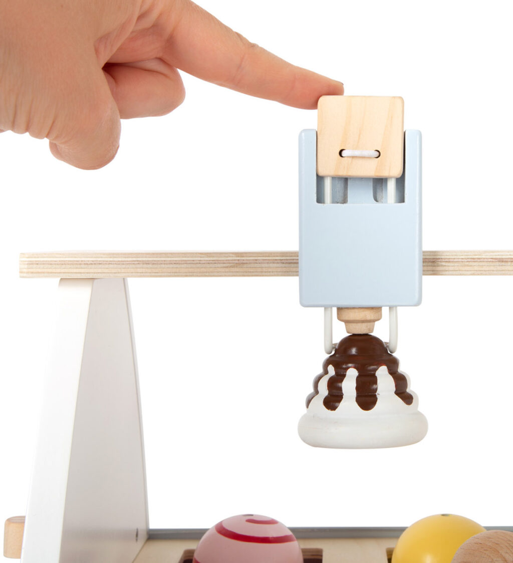 Speelgoed ijskraam detail Speelgoed ijskraam detail