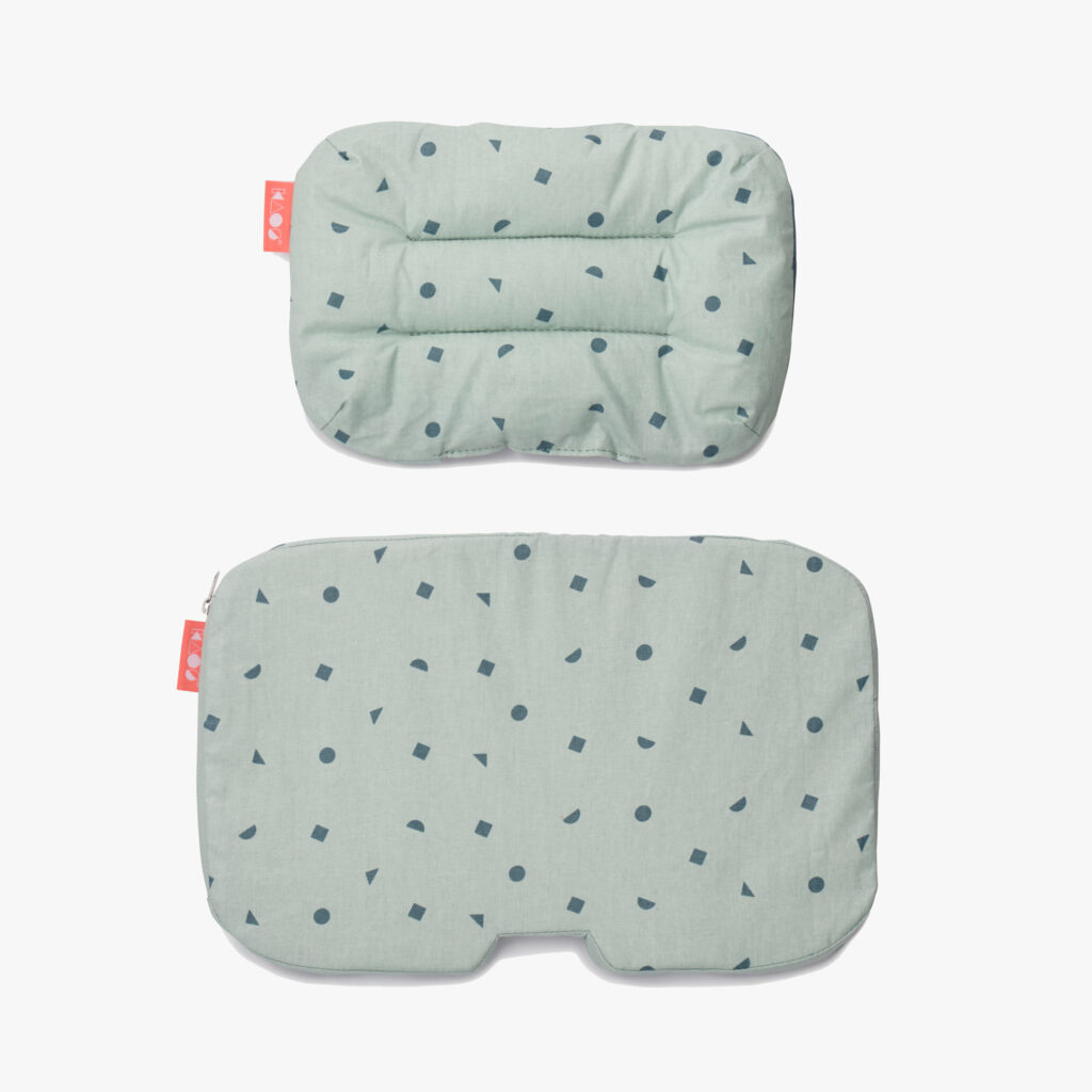 KAOS kussenset voor kinderstoel petrol compleet 2 KAOS kussenset voor kinderstoel petrol compleet 2