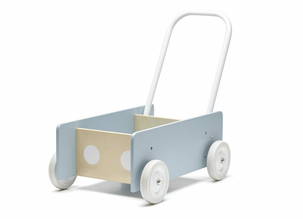 Wandelwagen Kid's Concept grijs:blauw