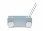 Wandelwagen Kid's Concept grijs:blauw zijkant