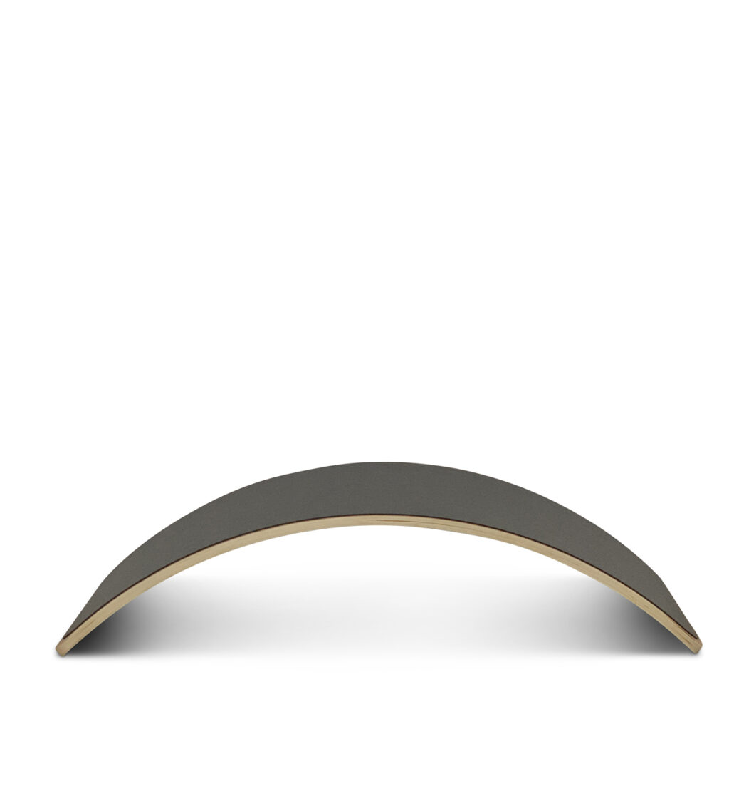 Balance-board-met-vilt-donkergrijs-jindl