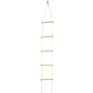 Touwladder met houten voor kinderen