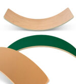 Balance board Jindl met vilt kaki groen naturel