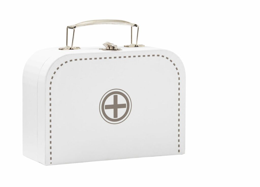 Dokterskoffer Kid's Concept wit koffer