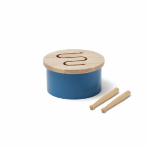 Houten trommel Kid's Concept blauw