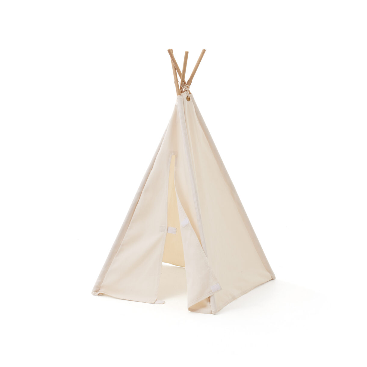 mei Architectuur Preek Tipi tent mini Kid's Concept naturel wit - Jindl