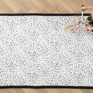 Speelkleed Love by Lily gestipt zwart:grijs