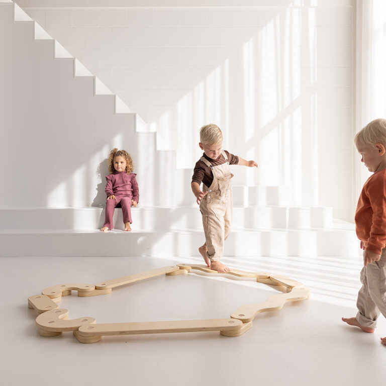 Houten balansplankjes Jindl set XL