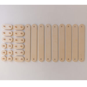 Houten balansplankjes Jindl set van 16