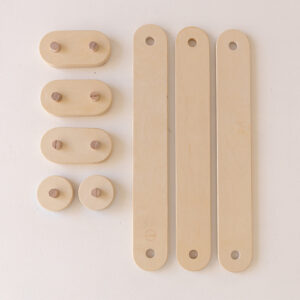Houten balansplankjes Jindl set van 3