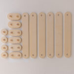 Houten balansplankjes koppelbaar Jindl® (set van 6) - Image 2