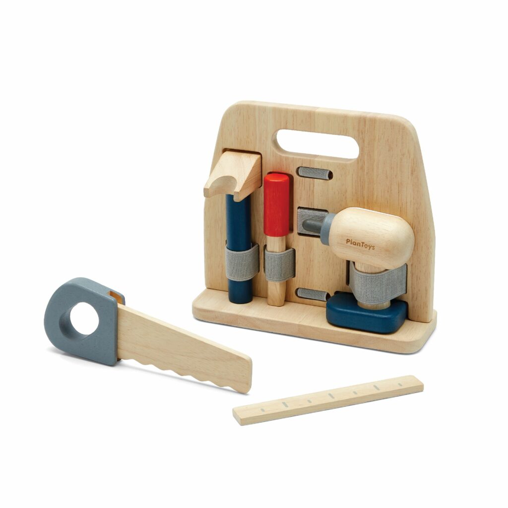 Houten doe-het-zelf set PlanToys compleet