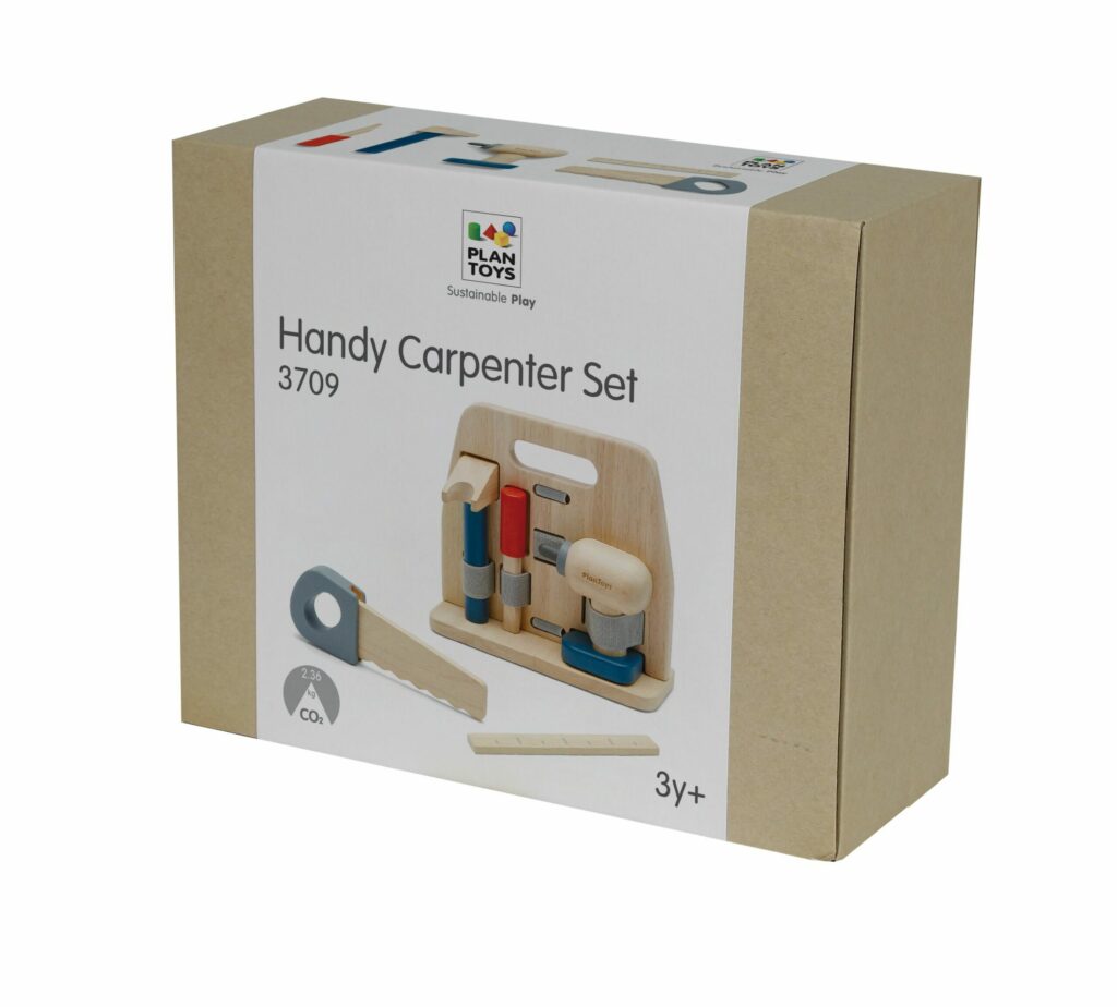 Houten doe-het-zelf set PlanToys verpakking