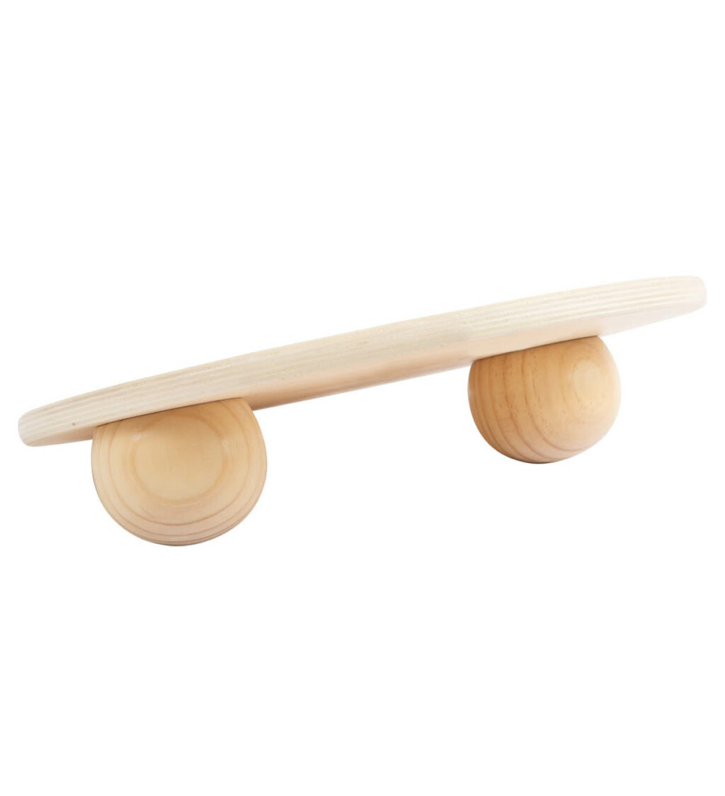Balance board rond met twee balanceerstenen