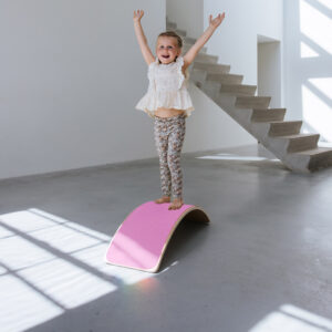Balance board roze Jindl blij