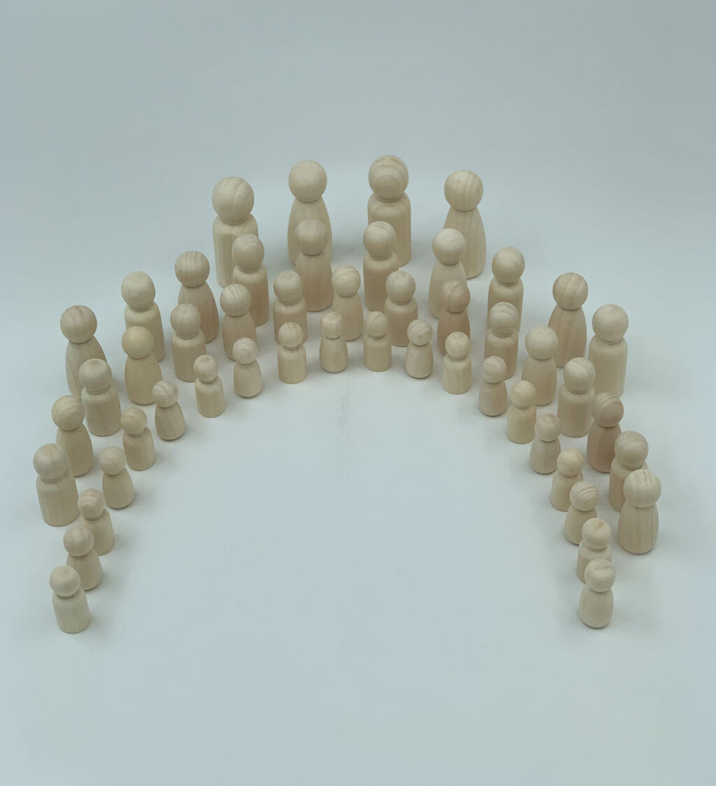 Houten poppetjes Jindl Houten poppetjes Jindl