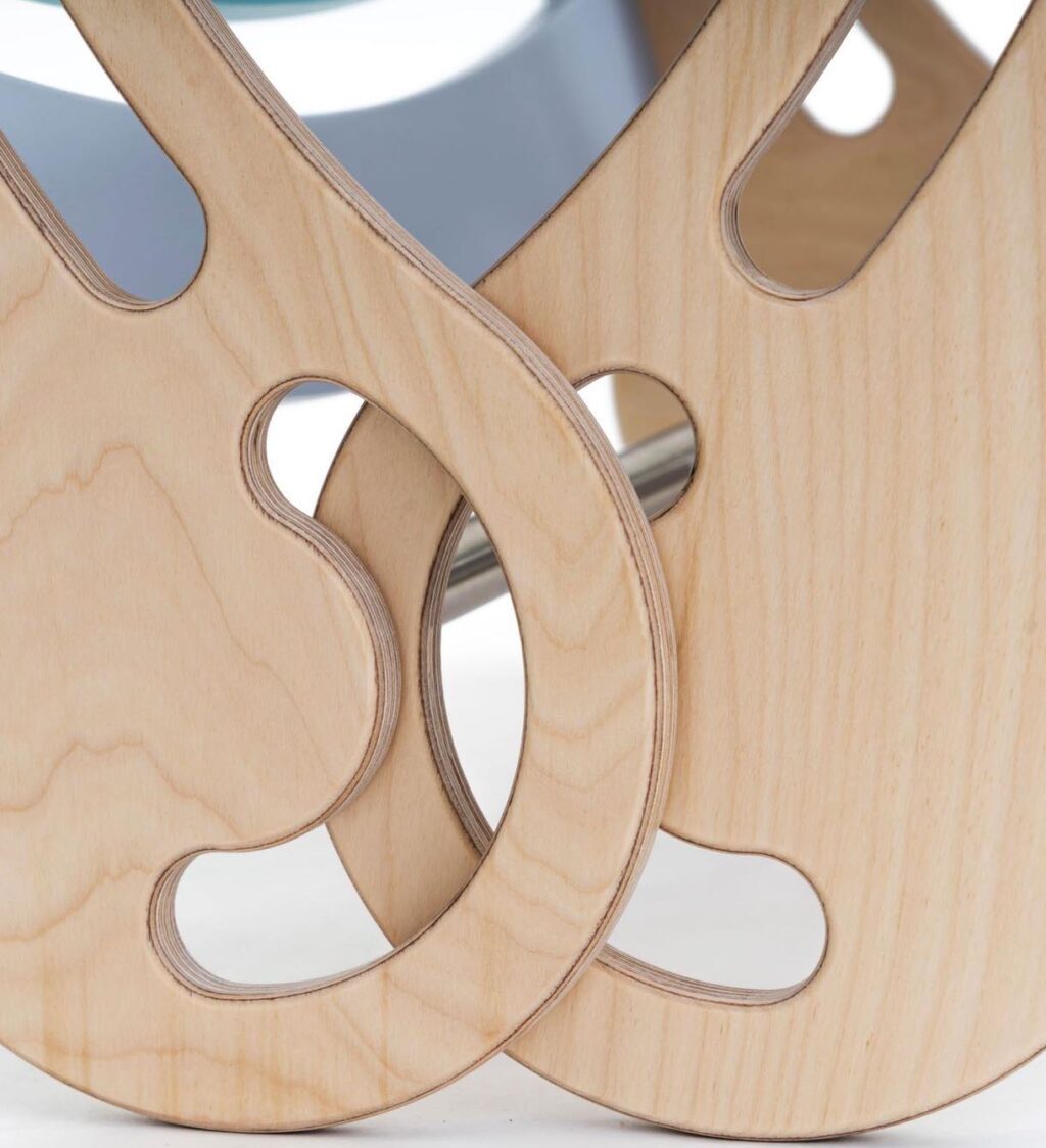 Waldorf rocker opvouwbaar XXL detail Waldorf rocker opvouwbaar XXL detail