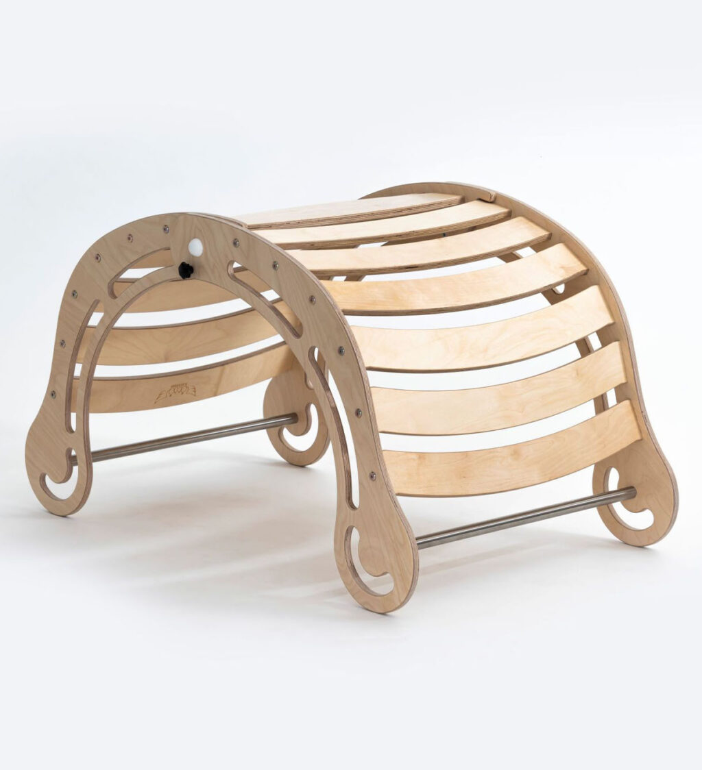 Waldorf rocker opvouwbaar XXL uitgeklapt Waldorf rocker opvouwbaar XXL uitgeklapt