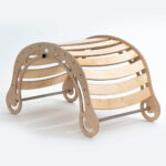 Waldorf rocker opvouwbaar XXL uitgeklapt