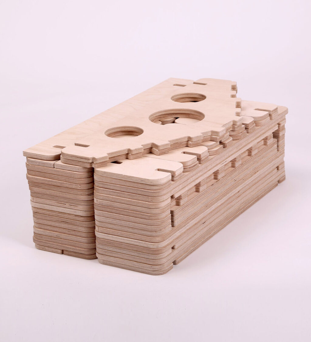 Modulair houten speelhuis Jindl Modulair houten speelhuis Jindl
